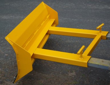 forklift snow plough /yard scraper 2